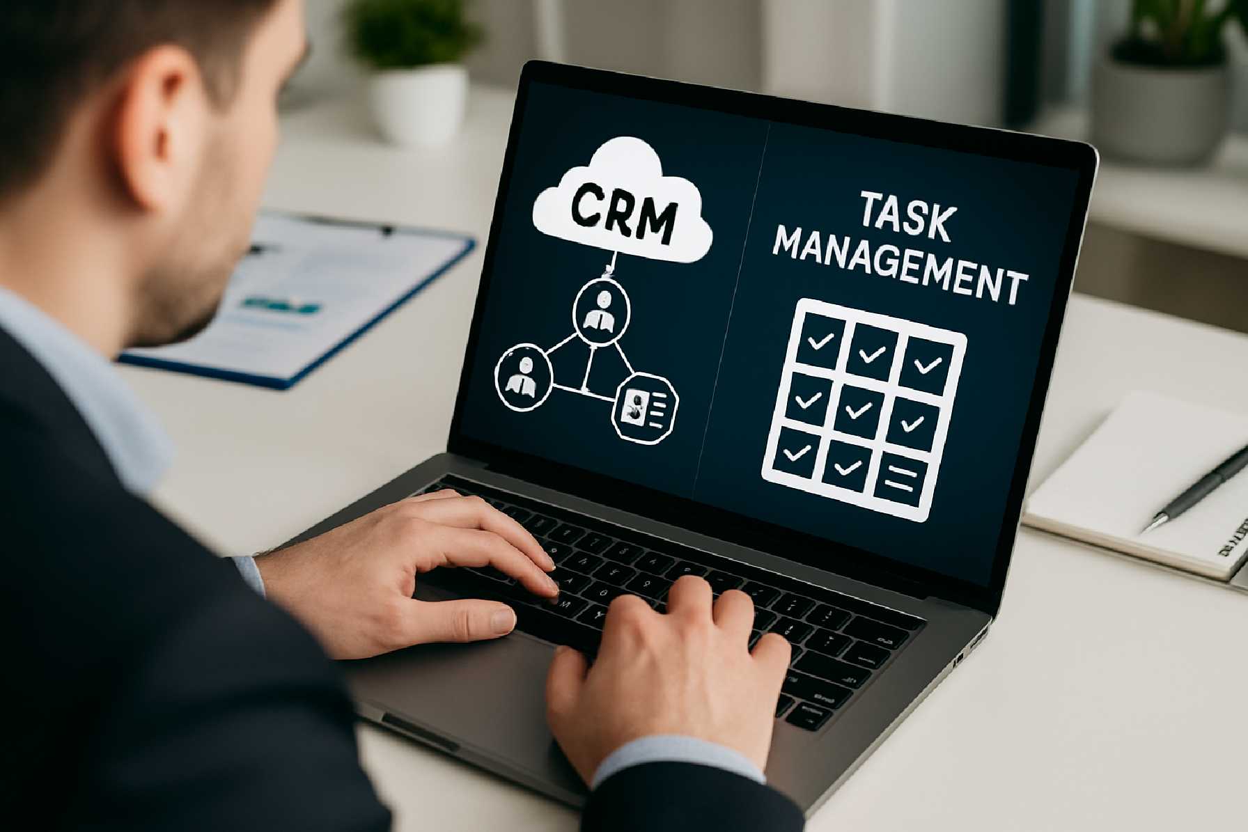 מה ההבדל בין CRM לניהול משימות